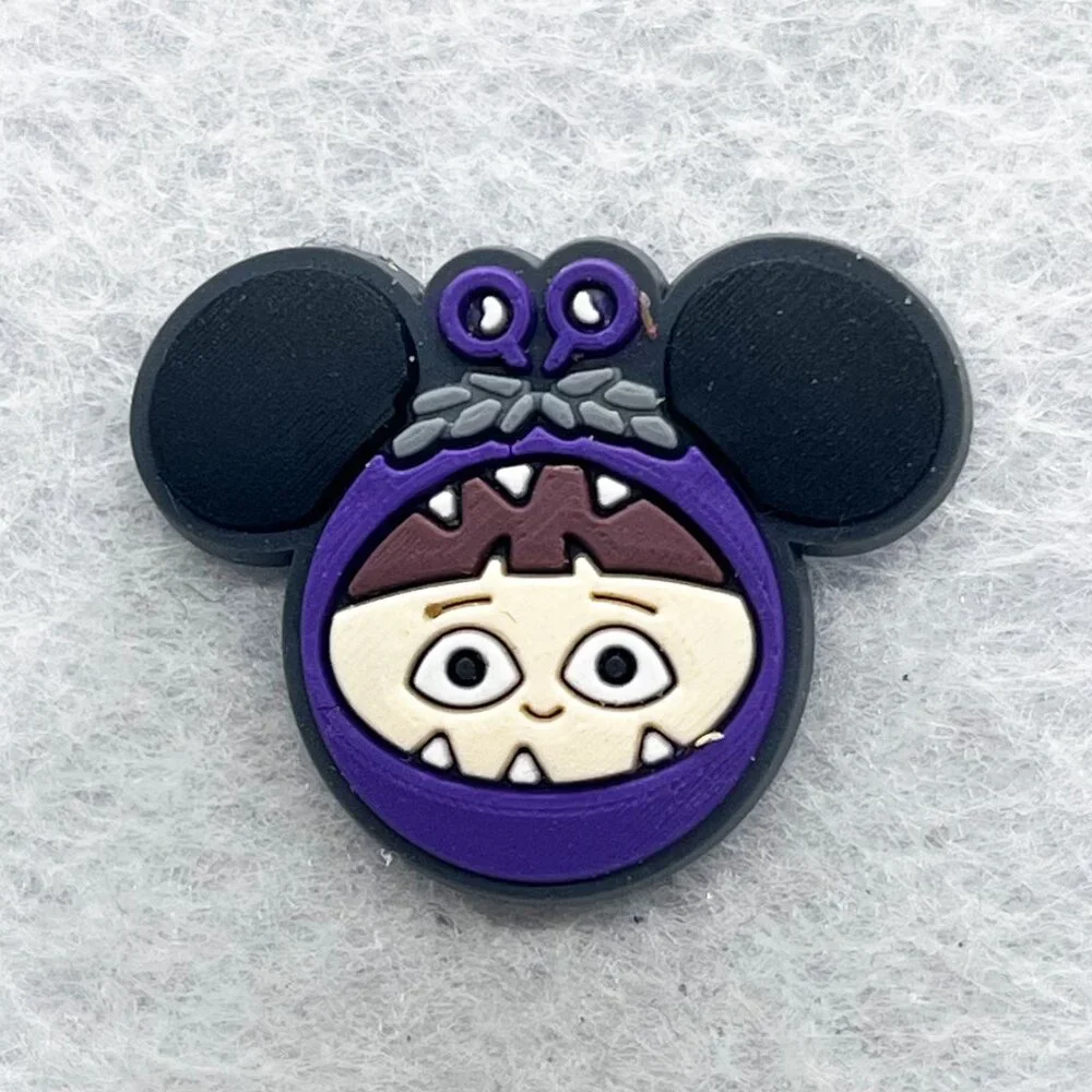 🔮 5/$25 Disney Monsters Inc Boo Soft Plastic‎ Pin